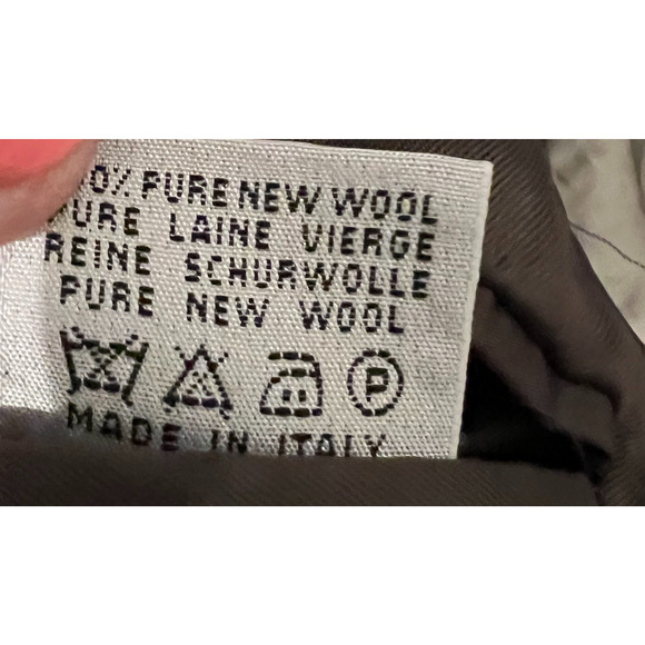 Canali Proposta Suit Jacket Mens 44L Gray Wool Tweed Single Breasted EU 54L - Picture 11 of 12